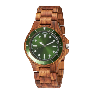 3ATM Waterproof VD53 Movement Wooden Quartz Watch