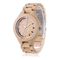 luxury bracelet wood maple watches with wooden box watch